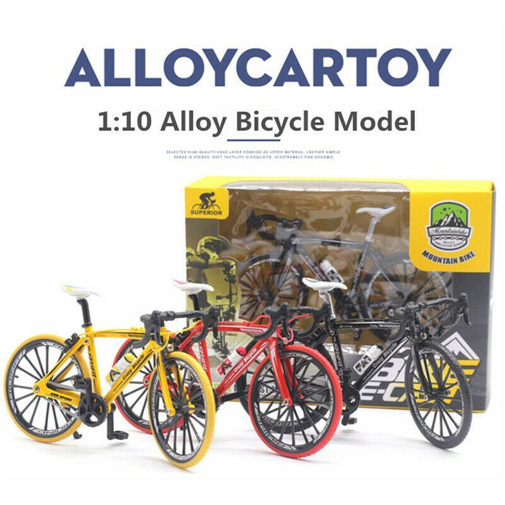 Alloy simulation bicycle decoration road bike 0 - Tophatter Daily Deals