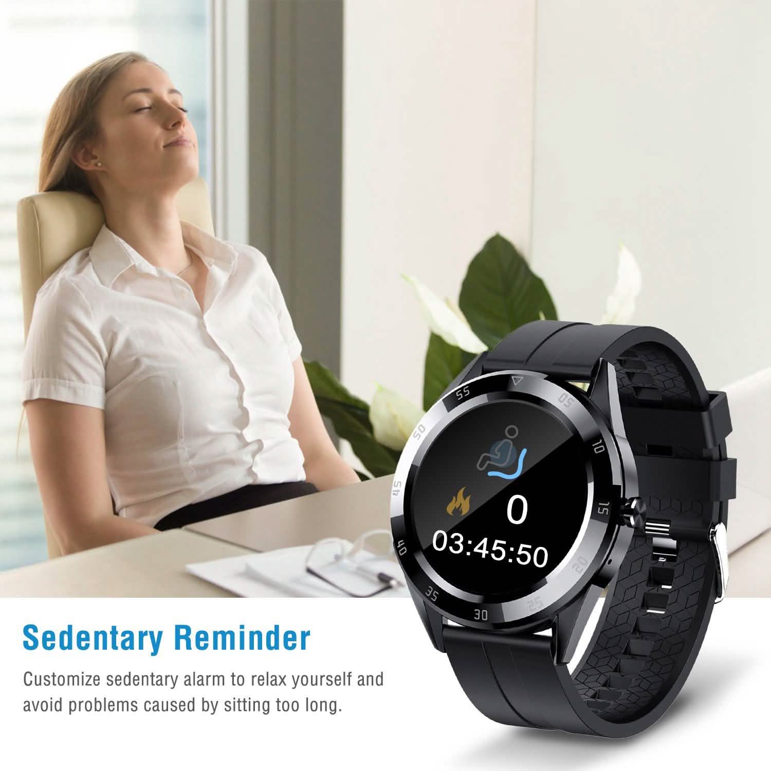 1.54" Wireless Fitness Tracker Fitness & Exercise - Tophatter Daily Deals