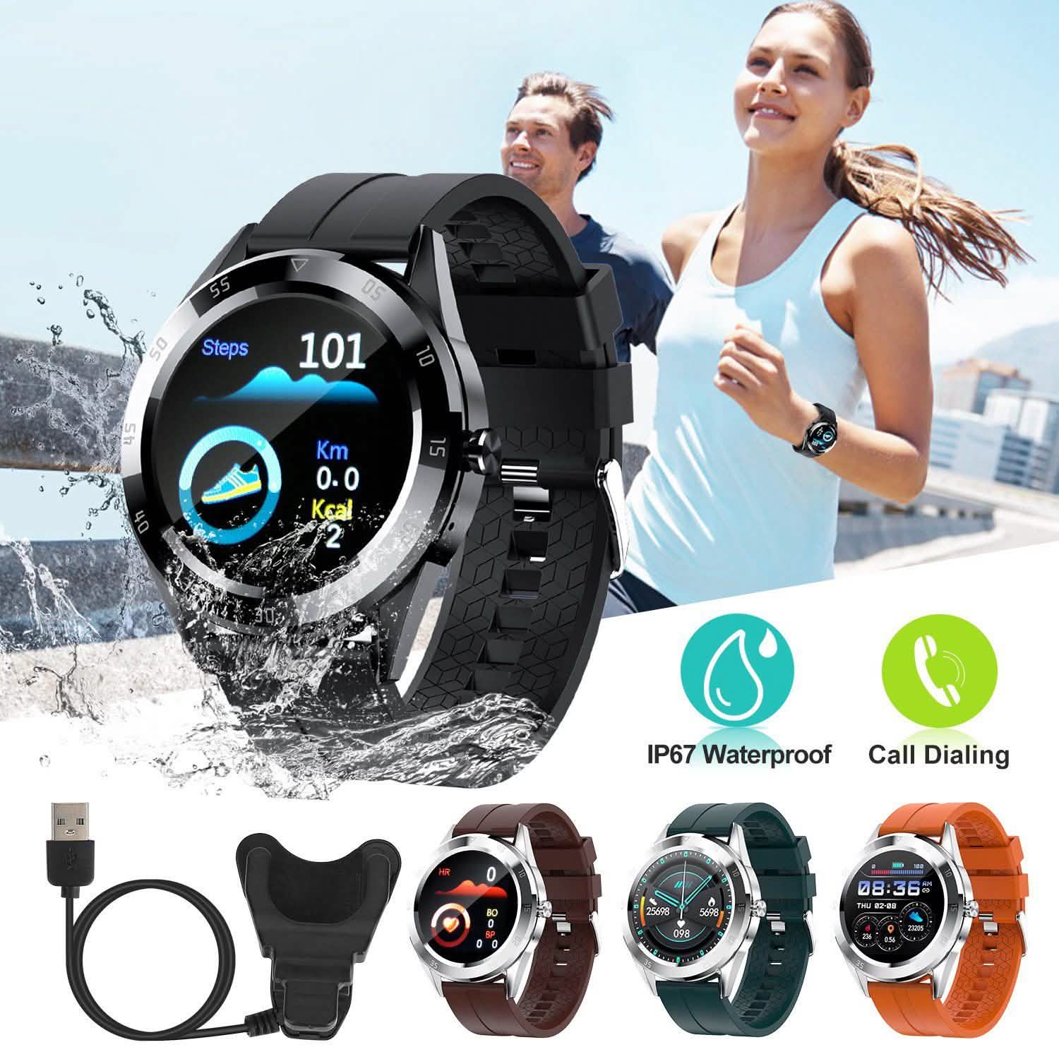 1.54" Wireless Fitness Tracker Fitness & Exercise - Tophatter Daily Deals