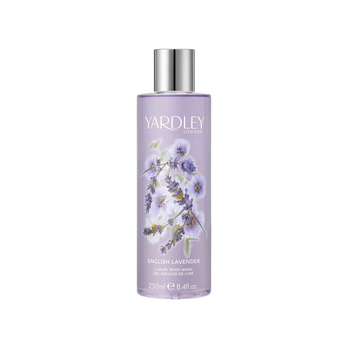 Yardley English Lavender Body Wash 250ml Bottle Default Title - Tophatter Daily Deals