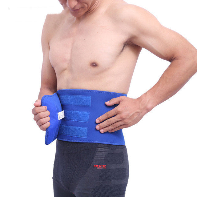 Breathable sports fitness belt Blue 0 - Tophatter Daily Deals