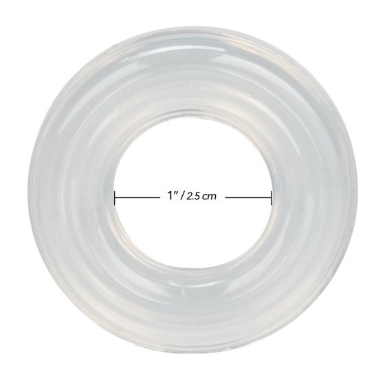 Premium Silicone Large Penis Ring in Clear Penis Ring - Tophatter Daily Deals