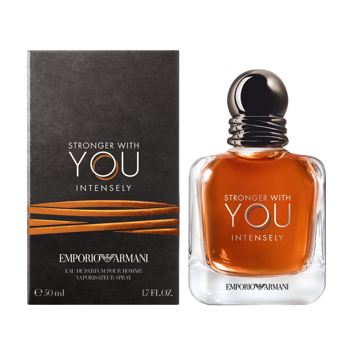 Giorgio Armani Stronger With You Intensely Eau De Parfum 50ml Spray - Tophatter Daily Deals