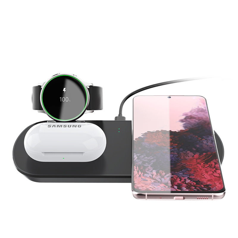 3 in 1 wireless charger 0 - Tophatter Daily Deals