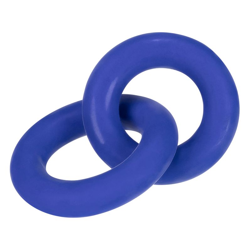 Duo Linked Cock and Ball Rings by Hunkyjunk Cobalt > Cock Ring > Sets - Tophatter Daily Deals