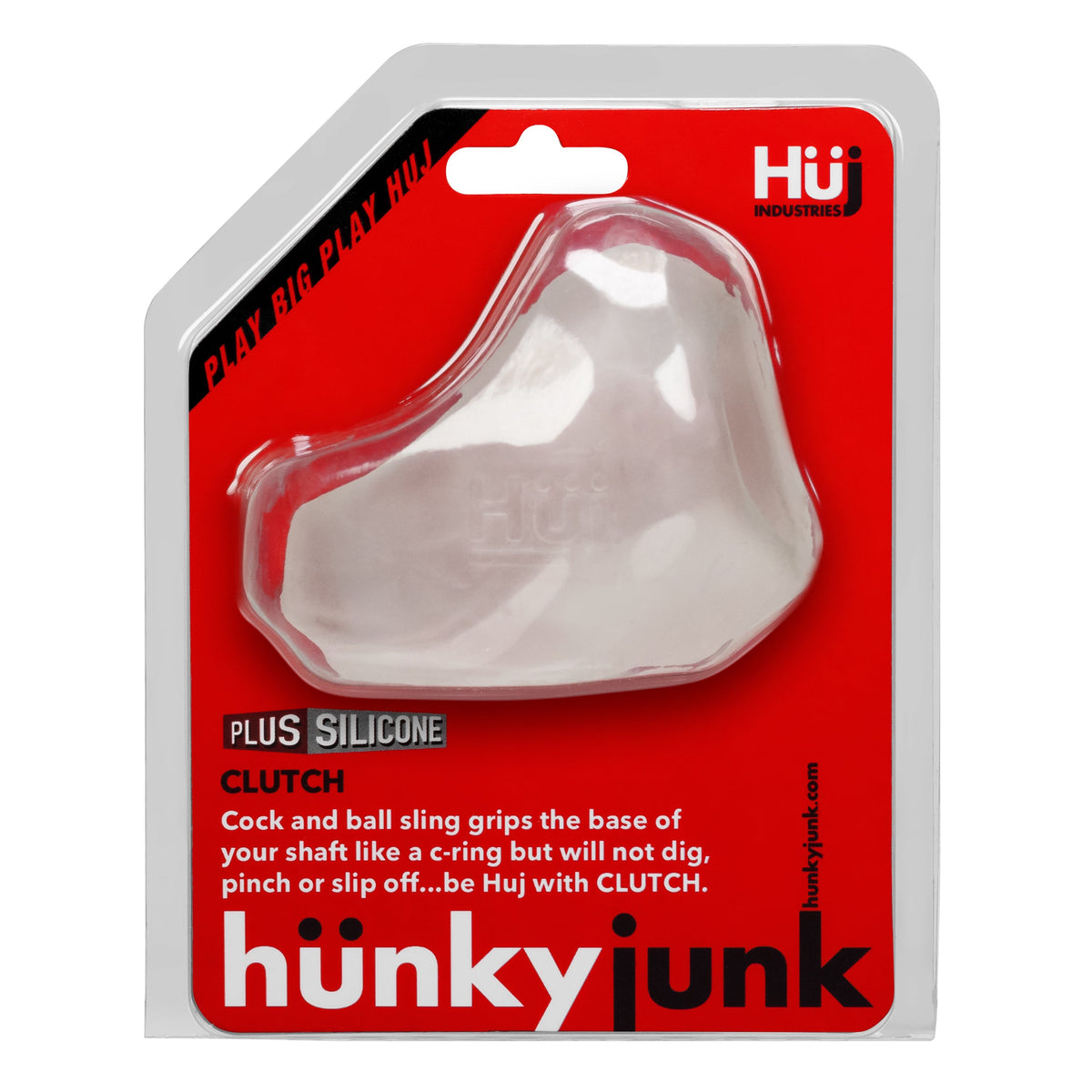 Clutch Cock and Ball Sling by Hunkyjunk Ice > Cock Ring > Sling - Tophatter Daily Deals