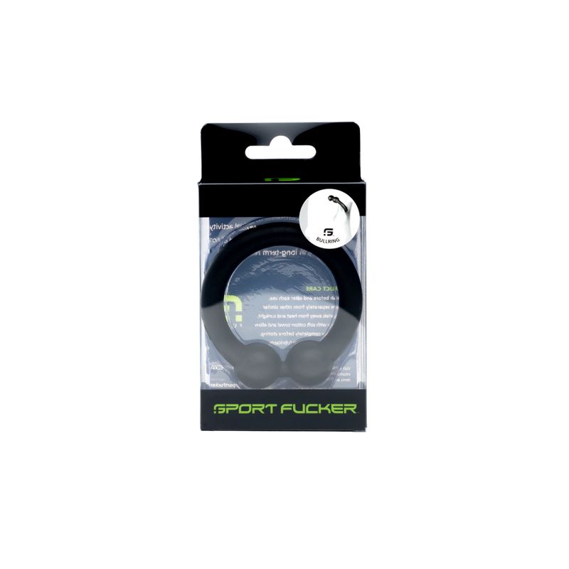 Sport Fucker Bullring - Silicone Cock Ring - Black 48mm > Cock Ring > Single - Tophatter Daily Deals