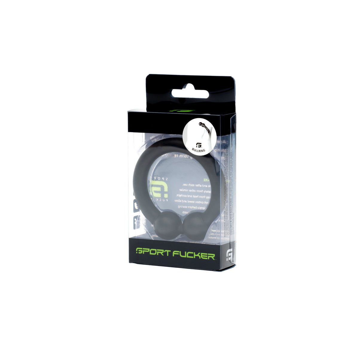 Sport Fucker Bullring - Silicone Cock Ring - Black 48mm > Cock Ring > Single - Tophatter Daily Deals