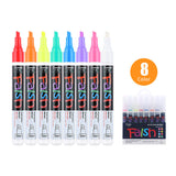 8-color electronic fluorescent plate 6MM highlighter 8 colors 0 - Tophatter Daily Deals