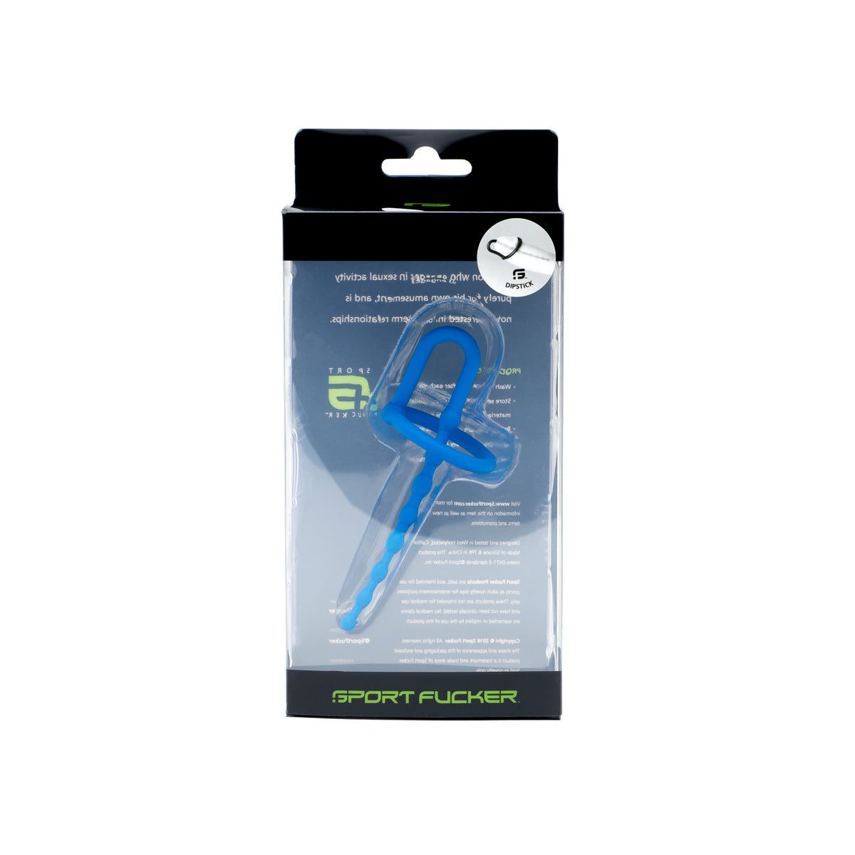 Dipstick Blue with 3.94 Inch Insertable Depth and Glans Ring > Sex Toys For Men > Sounding Rods - Tophatter Daily Deals