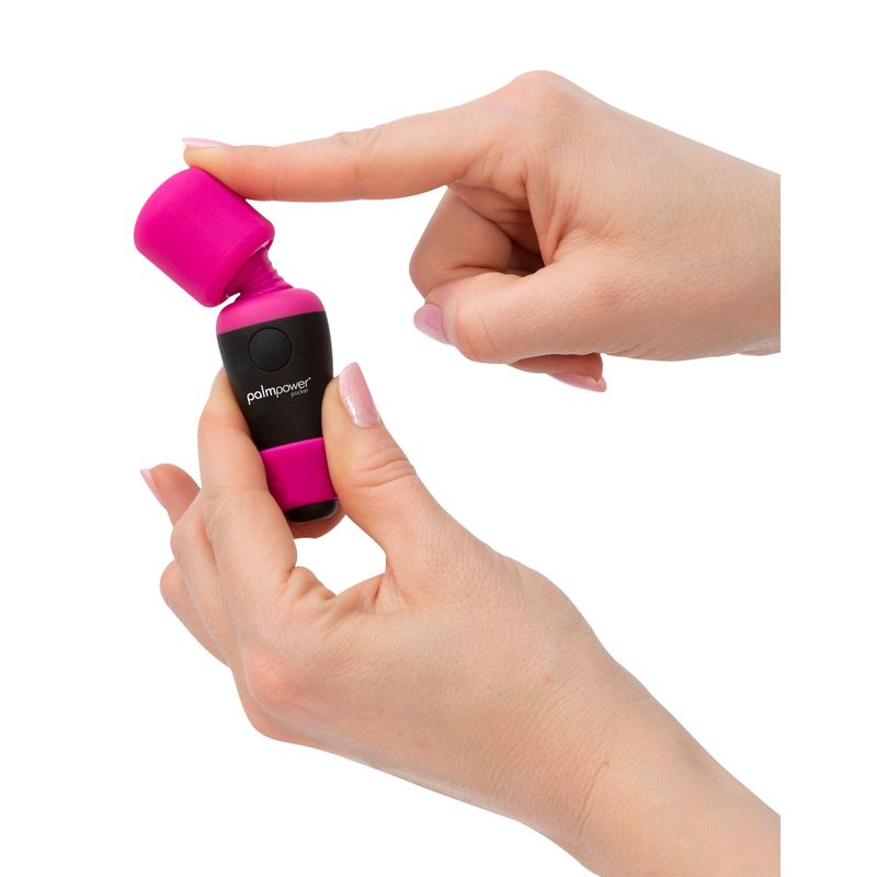 PalmPower Pocket Rechargeable – Travel-Sized Wand Vibrator > Sex Toys > Mini Massagers - Tophatter Daily Deals