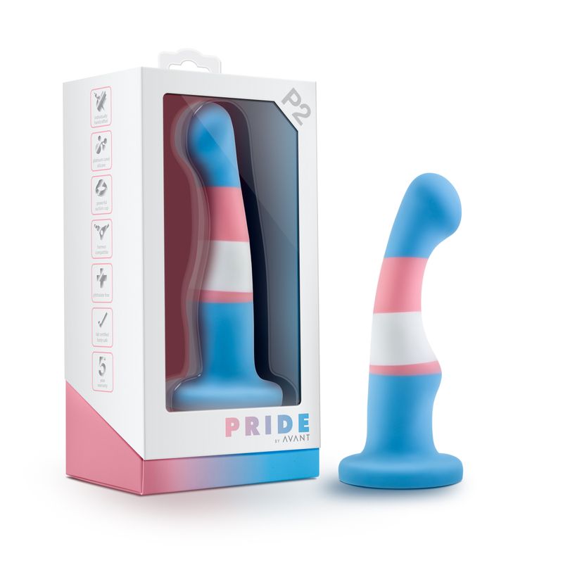 Avant Pride P2 True Blue – Silicone Dildo > Dildos > Neutral Dildos - Tophatter Daily Deals