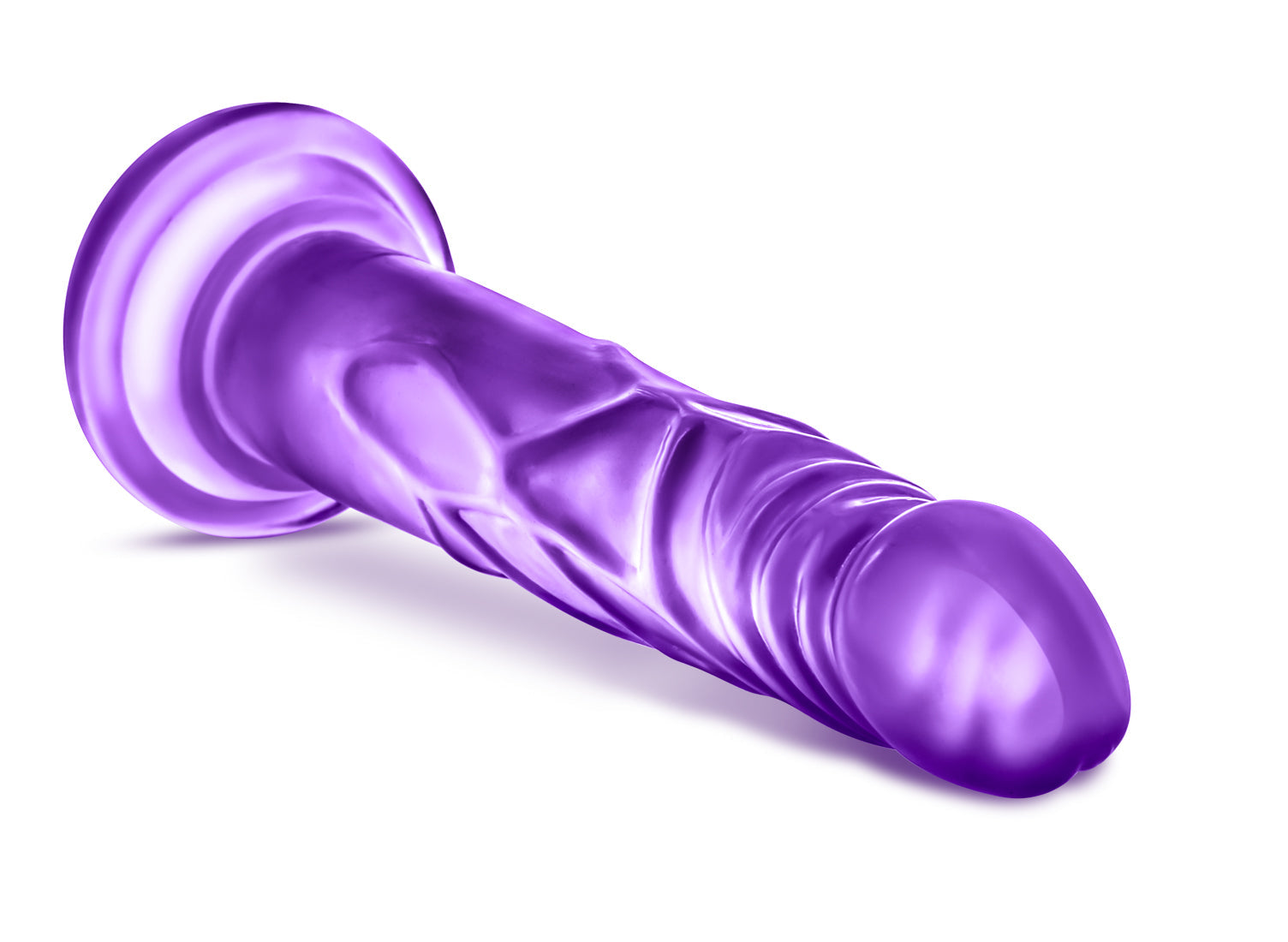 B Yours Sweet N Hard Purple Realistic 7.5" Dildo with Suction Cup > Dildos > Realistic Dildos - Tophatter Daily Deals