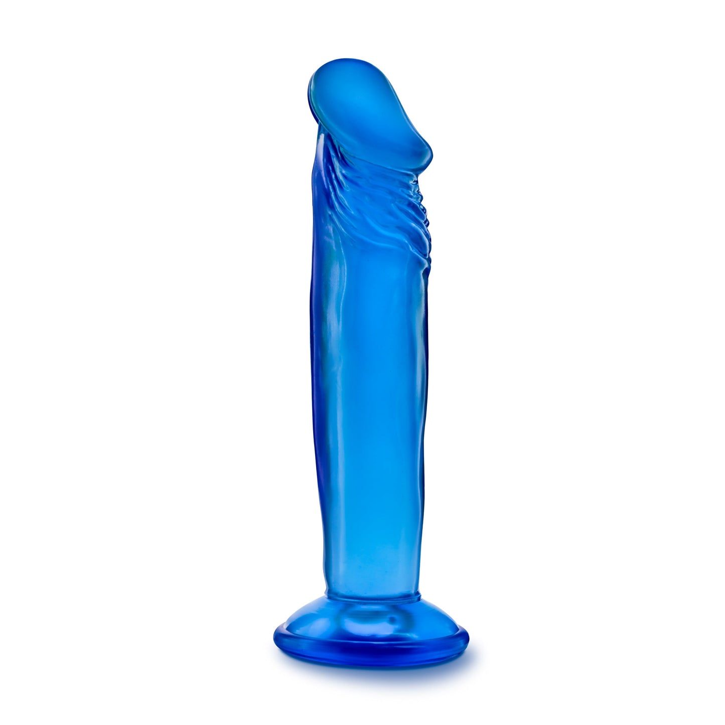 B Yours Sweet N Small 6 Inch Blue Realistic Dildo with Suction Cup > Dildos > Slim Dildos - Tophatter Daily Deals