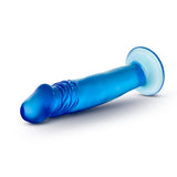 B Yours Sweet N Small 6 Inch Blue Realistic Dildo with Suction Cup > Dildos > Slim Dildos - Tophatter Daily Deals