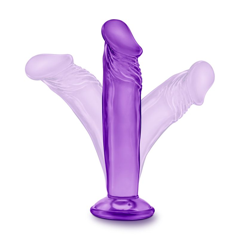 B Yours Sweet n' Small (Purple) – 6 Inch Suction Cup Dildo > Dildos > Slim Dildos - Tophatter Daily Deals