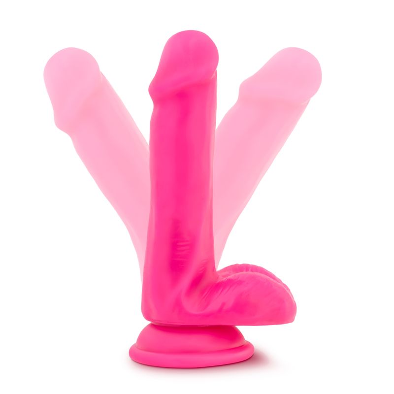 Neo Dual Density 6 Inch Dildo With Balls – Realistic Silicone Dildo > Dildos > Realistic Dildos - Tophatter Daily Deals