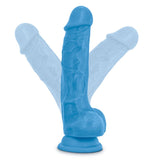 Neo 7.5 Inch Dual Density Cock With Balls (Neon Blue) – 7.5 Inch Realistic Dildo > Dildos > Realistic Dildos - Tophatter Daily Deals