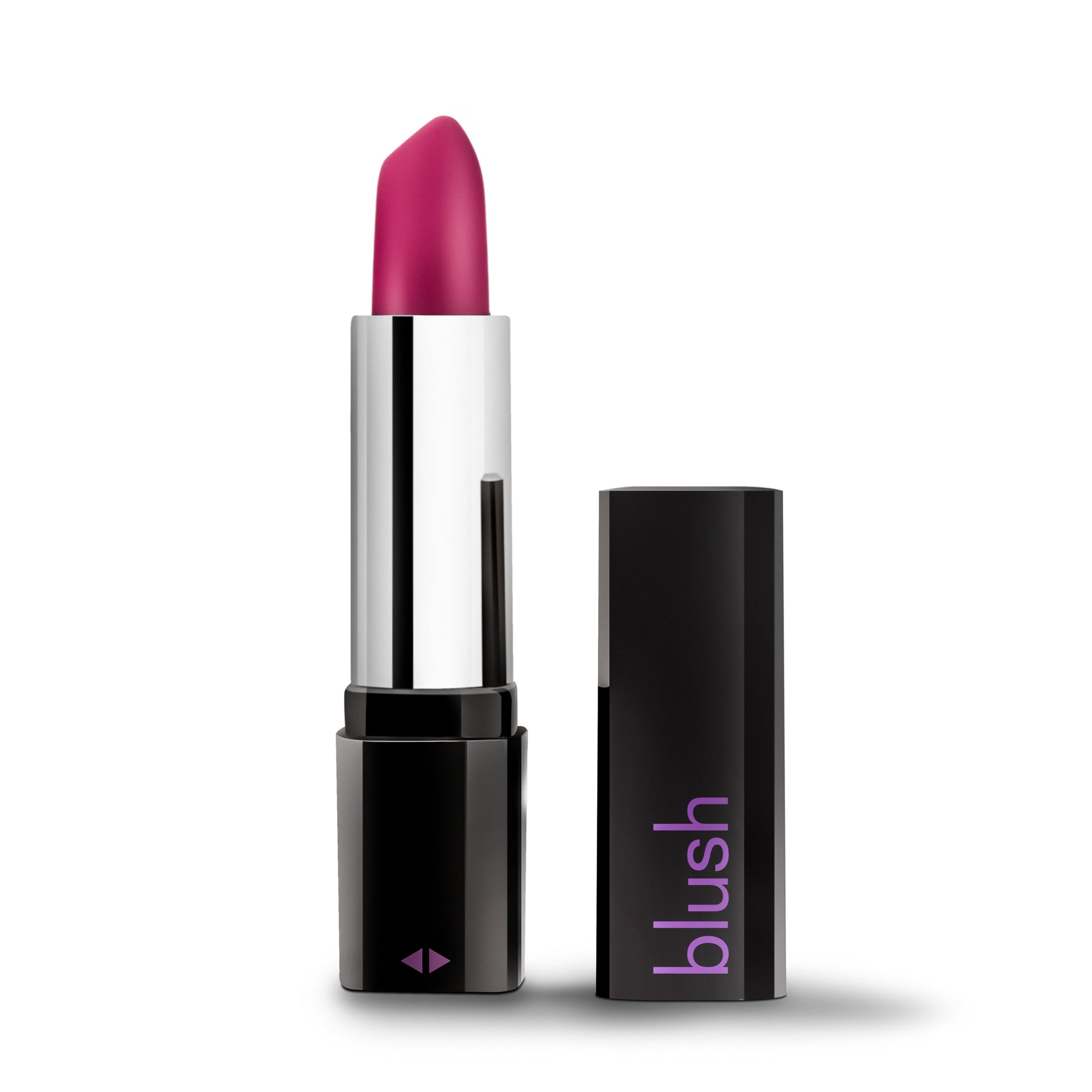 Rose Lipstick Vibe Black 4 Inch Compact Pleasure Toy > Vibrators > Mini Vibrators - Tophatter Daily Deals