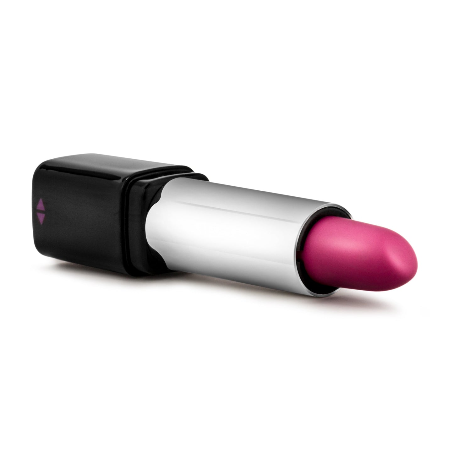 Rose Lipstick Vibe Black 4 Inch Compact Pleasure Toy > Vibrators > Mini Vibrators - Tophatter Daily Deals