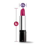 Rose Lipstick Vibe Black 4 Inch Compact Pleasure Toy > Vibrators > Mini Vibrators - Tophatter Daily Deals