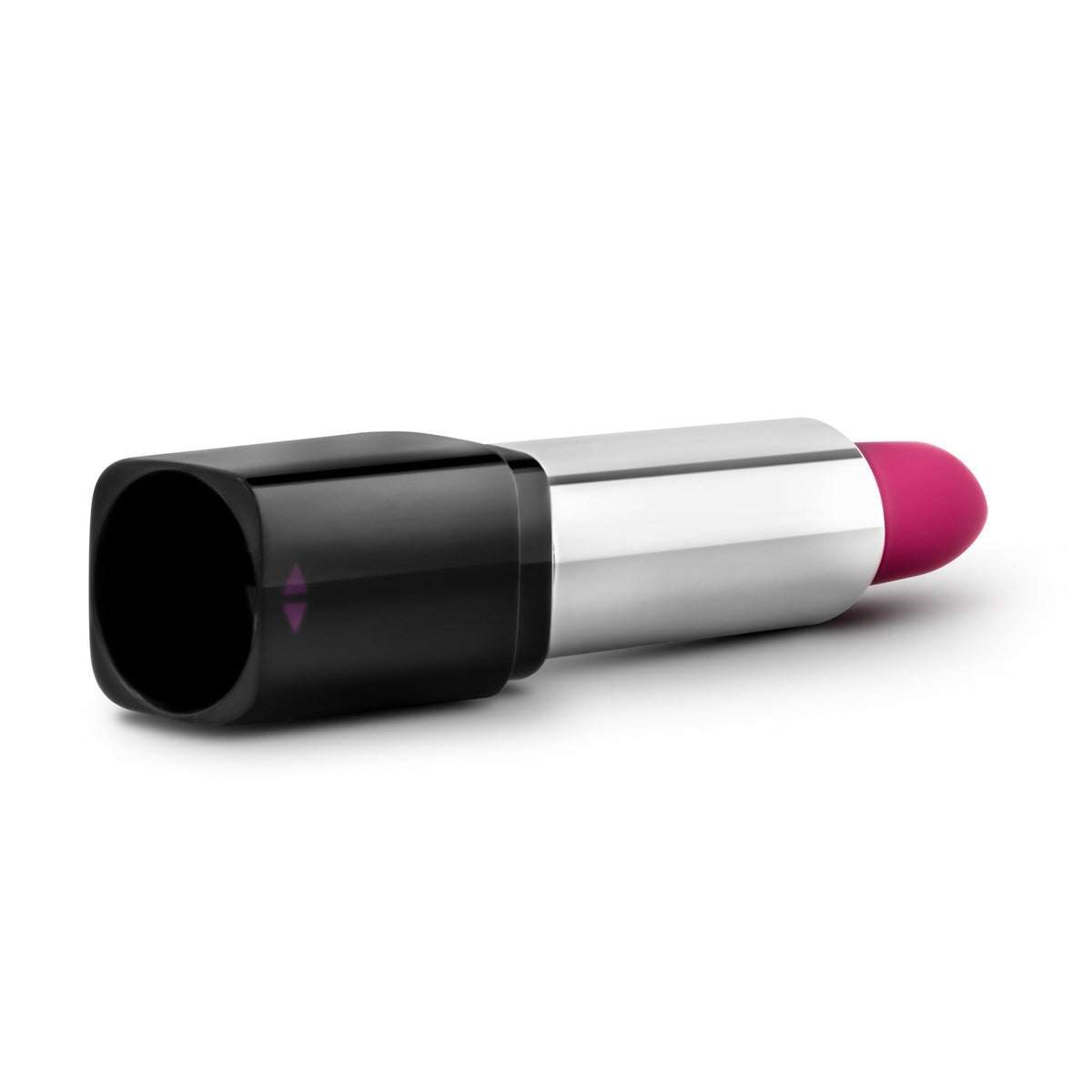 Rose Lipstick Vibe Black 4 Inch Compact Pleasure Toy > Vibrators > Mini Vibrators - Tophatter Daily Deals