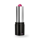 Rose Lipstick Vibe Black 4 Inch Compact Pleasure Toy > Vibrators > Mini Vibrators - Tophatter Daily Deals