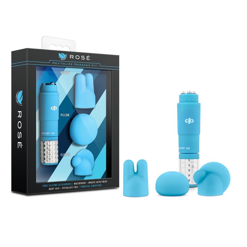 Rose Revitalize Massage Kit – Relaxation and Tension Relief Kit > Vibrators > Mini Vibrators - Tophatter Daily Deals
