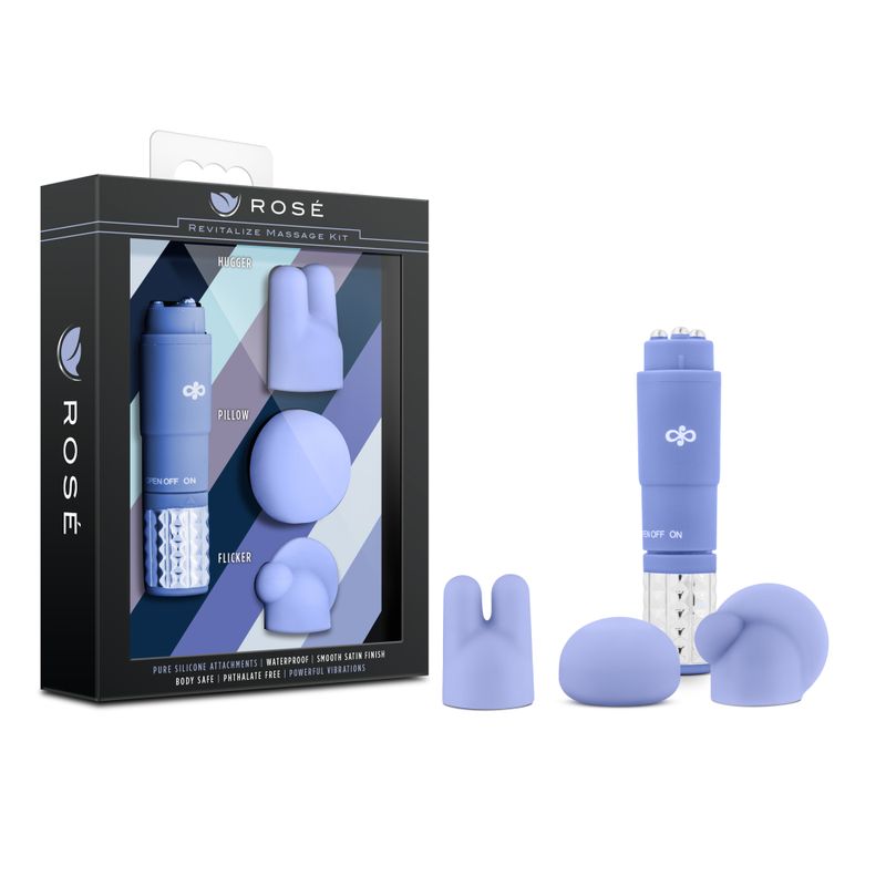 Rose Revitalize Massage Kit – Relaxation Massage Tool > Vibrators > Mini Vibrators - Tophatter Daily Deals