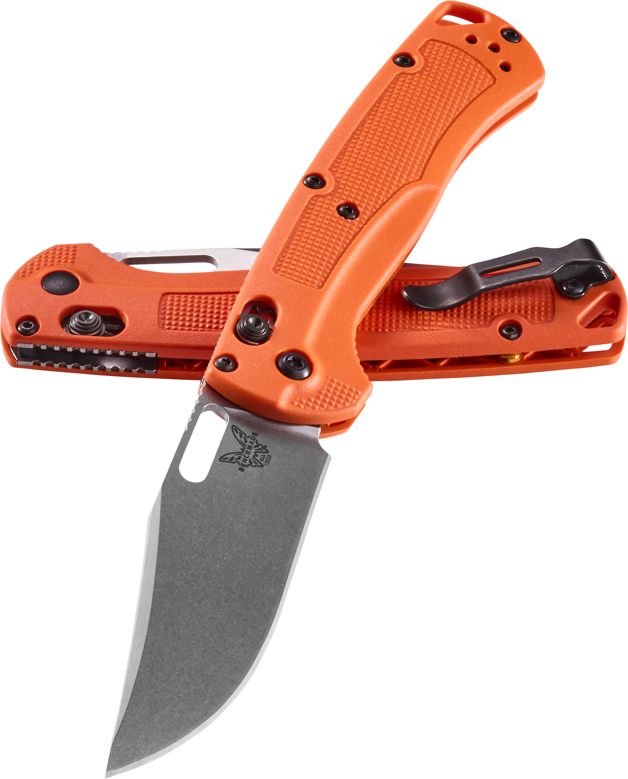 Benchmade Taggedout - AXIS Lock - HUNT Series - CPM-154 - Grivory Handle - 15535 Knives - Tophatter Daily Deals