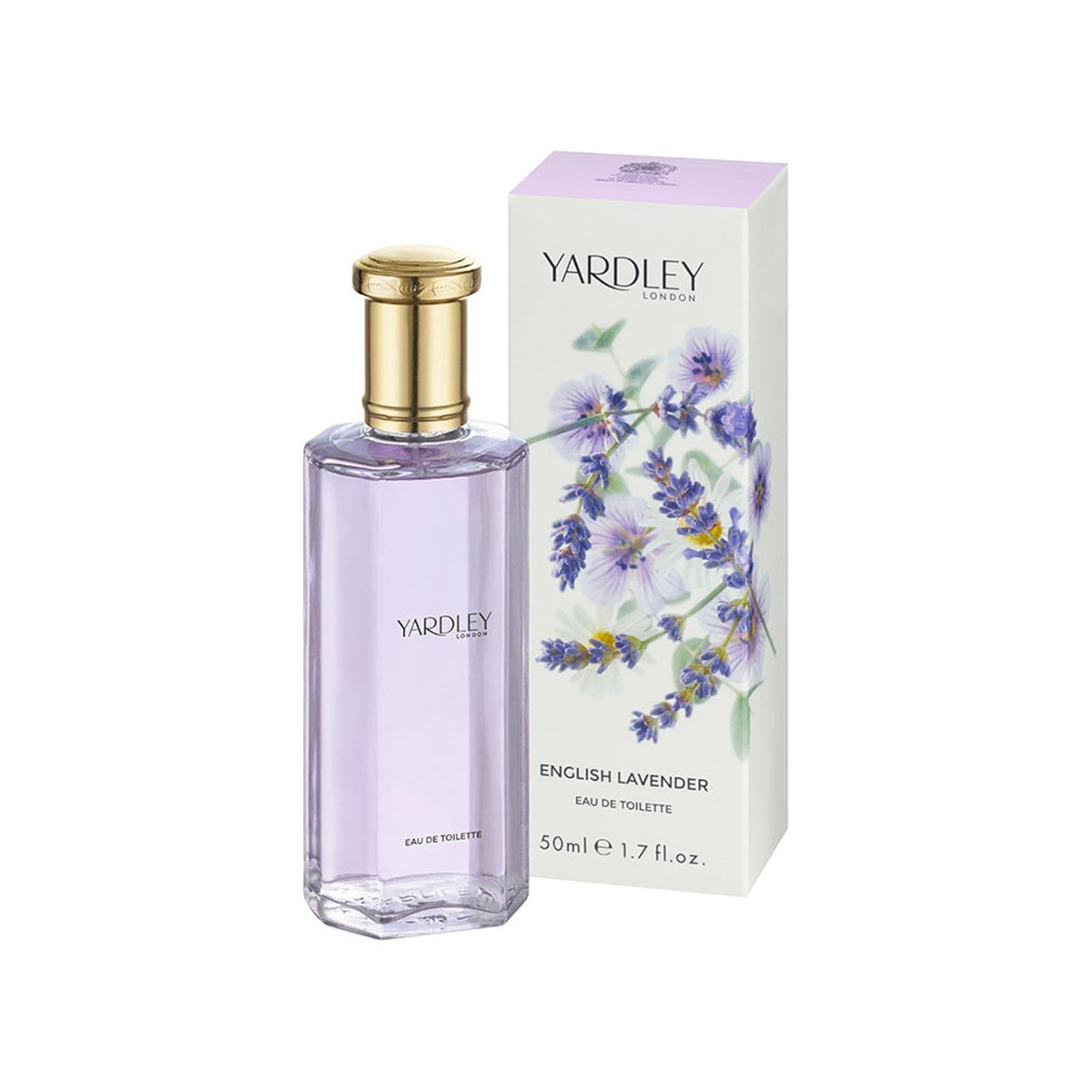 Yardley English Lavender Eau De Toilette 50ml Spray - Tophatter Daily Deals