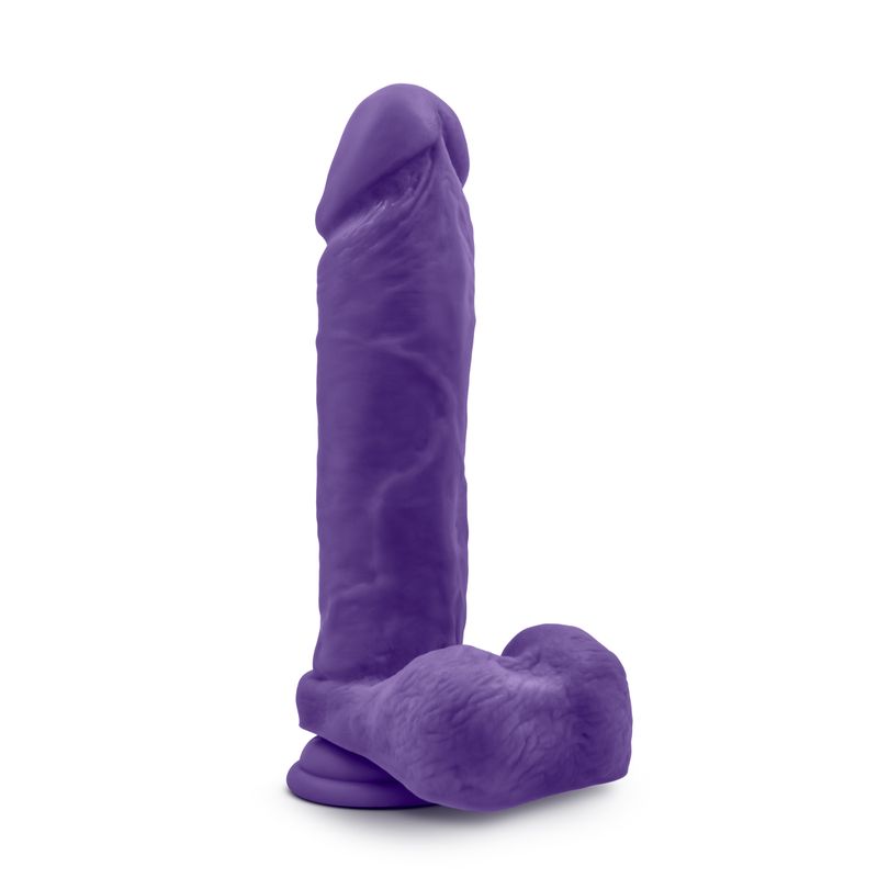Au Naturel Bold Massive 9 Inch Purple Dildo > Dildos > Large Dildos - Tophatter Daily Deals