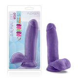 Au Naturel Bold Pleaser 7 Inch Dildo Purple > Dildos > Realistic Dildos - Tophatter Daily Deals