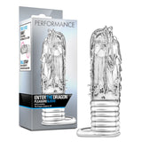 Performance - 'Enter The Dragon' Clear Cock Sleeve 5.25" Length > Sex Toys For Men > Penis Sleeves - Tophatter Daily Deals