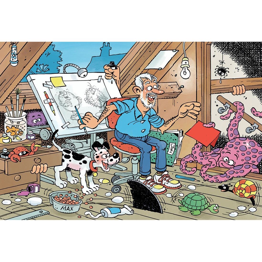 Jan van Haasteren Christmas Advent Calendar 2025 | Jigsaw Advent Calendar Advent Calendar - Tophatter Daily Deals