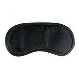 Black Satin Eye Mask for Sensory Deprivation and Intimacy > Bondage Gear > Blindfolds - Tophatter Daily Deals