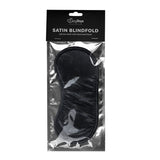Black Satin Eye Mask for Sensory Deprivation and Intimacy > Bondage Gear > Blindfolds - Tophatter Daily Deals