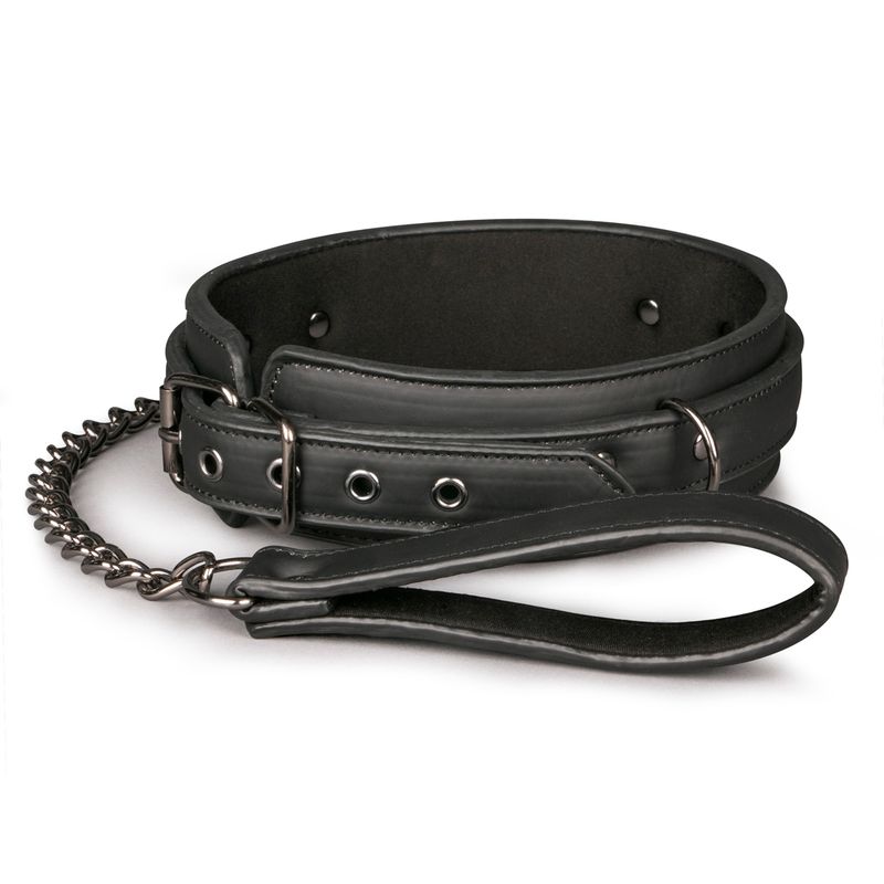 Fetish Collar With Leash Bondage Set for Submissive Play > Bondage Gear > Collars & Leashes - Tophatter Daily Deals