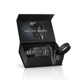 Fetish Collar With Leash Bondage Set for Submissive Play > Bondage Gear > Collars & Leashes - Tophatter Daily Deals