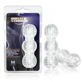 M for Men Master Stroker Clear 6 Inch Pocket Size > Sex Toys For Men > Masturbators > Manual - Tophatter Daily Deals