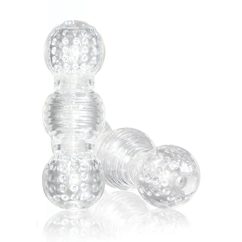 M for Men Master Stroker Clear 6 Inch Pocket Size > Sex Toys For Men > Masturbators > Manual - Tophatter Daily Deals