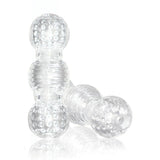 M for Men Master Stroker Clear 6 Inch Pocket Size > Sex Toys For Men > Masturbators > Manual - Tophatter Daily Deals