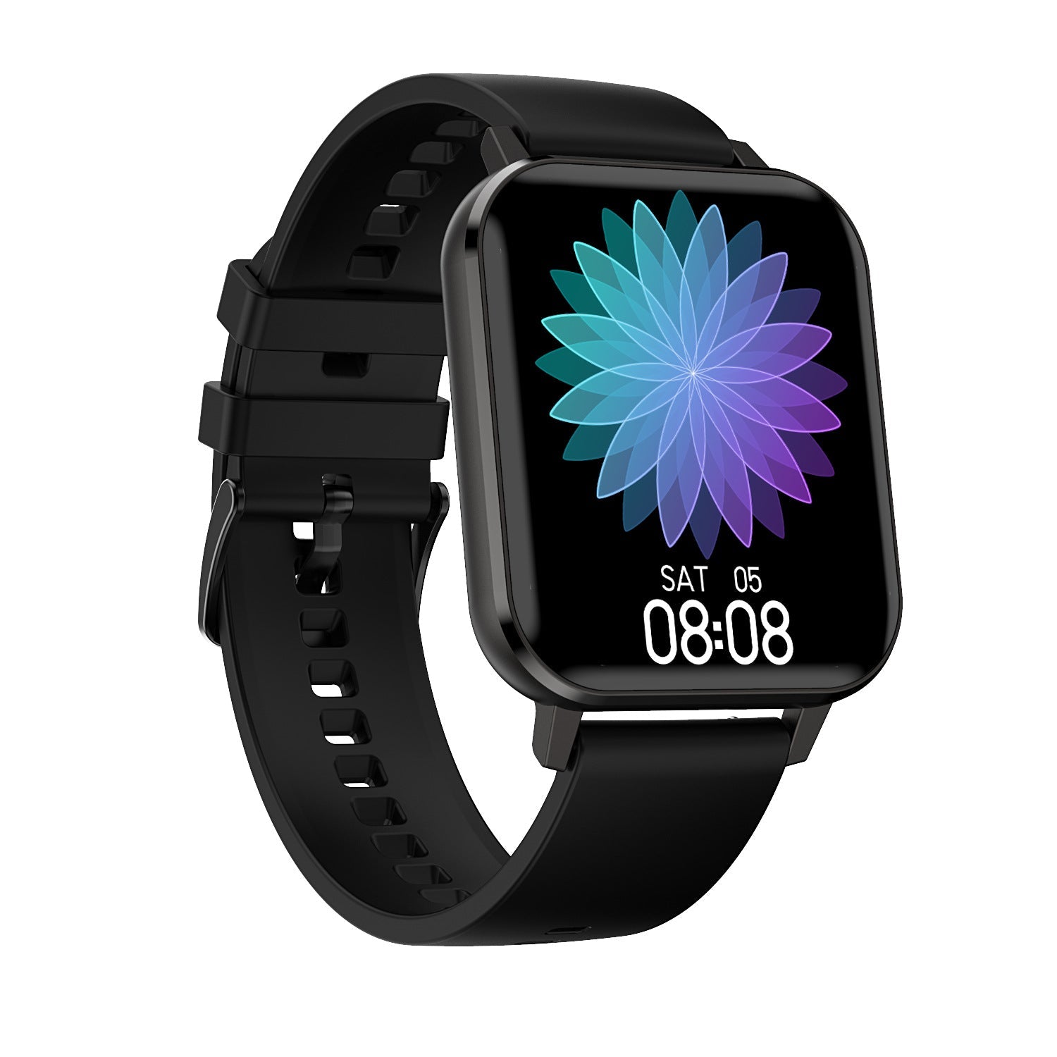 Blood pressure step smart Watch Black glue 0 - Tophatter Daily Deals