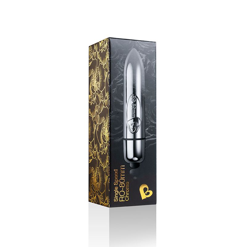 Rocks Off RO80mm (Silver) – Petite Bullet Vibrator > Vibrators > Mini Vibrators - Tophatter Daily Deals