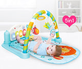 Baby pedal piano music fitness frame baby fitness blanket 0 - Tophatter Daily Deals