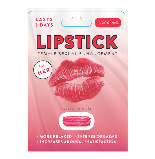 Lipstick Female Libido Enhancement Pills for Energy and Desire > Essentials > Womens Enhancers - Tophatter Daily Deals