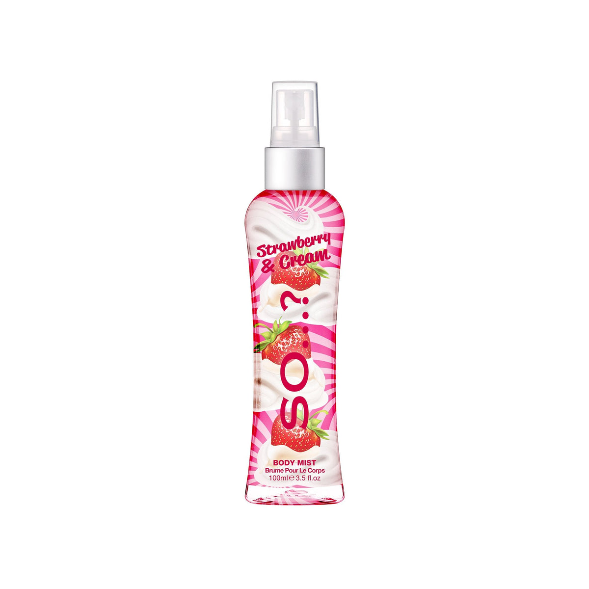 So...? Strawberry & Cream Body Mist 100ml Spray Default Title - Tophatter Daily Deals