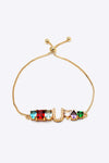 U to Z Zircon Bracelet U One Size Bracelets - Tophatter Daily Deals