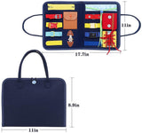 Baby learning dressing buckle zipper learning board 0 - Tophatter Daily Deals
