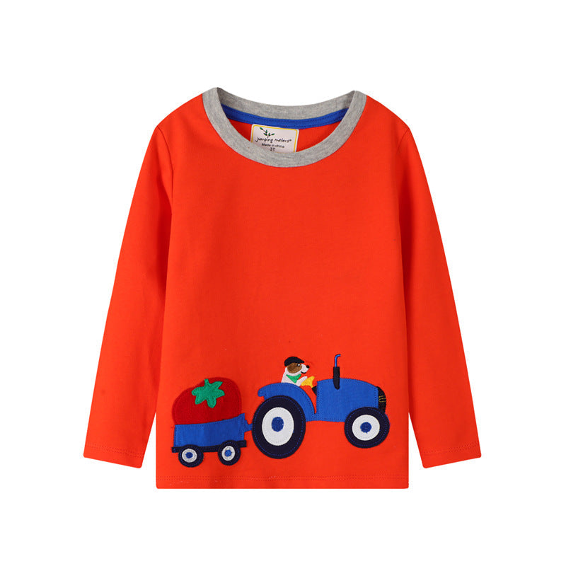 Boys' Stylish Two-piece Pair Of Long-sleeved Trousers 0 - Tophatter Daily Deals